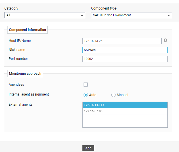 Adding The SAP BTP Neo Environment