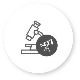 graphic showing a microscope and a telescope - an analogy that devops tools are too narrow and for monitoring JVMs at scale you need a broader view like a telescope