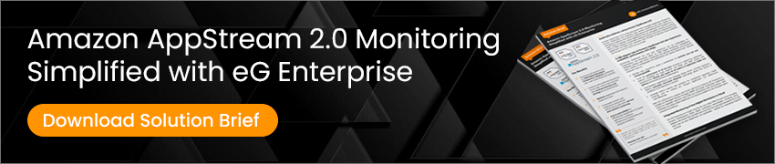 banner to eBook on Amazon AppStream 2.0 monitoring
