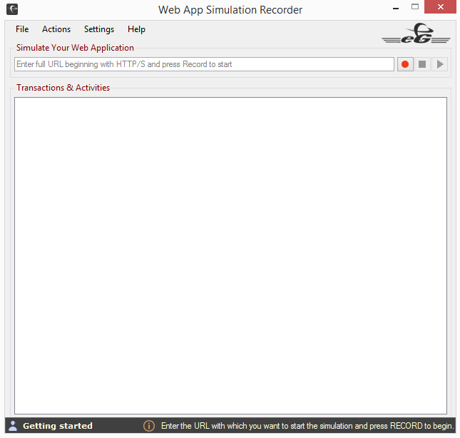 Web App Simulation Recorder