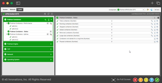 Container monitoring