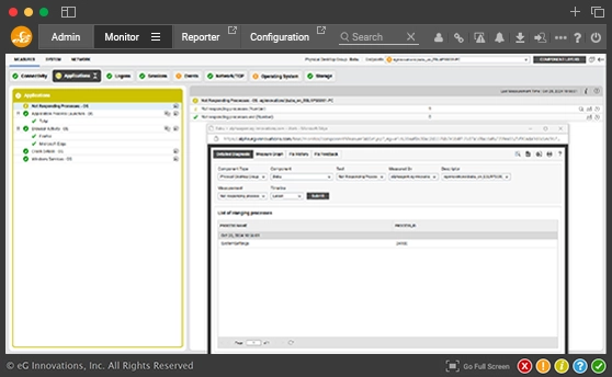 Application-user-centric-EUC-monitoring